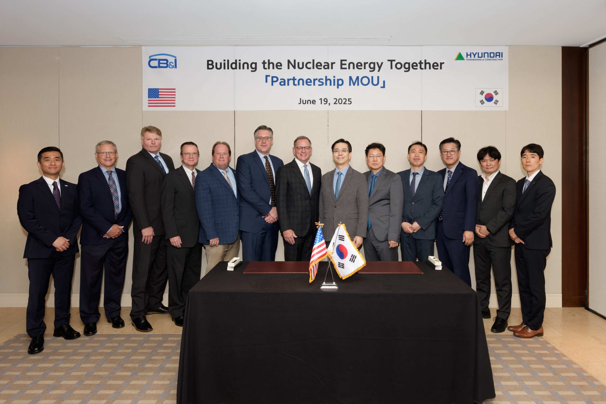 CB&I and Hyundai Engineering & Construction Sign MOU to Explore Nuclear Power Development Projects in the United States